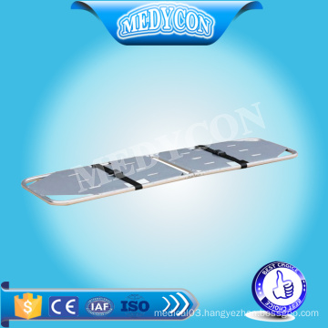 Emergency Aluminum Alloy Foldaway Stretcher,ambulance loading stretcher,hospital furniture trolley